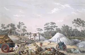 The Kapunda Copper Mine, from South Australia Illustrated The Kapunda Copper Mine, from South Australia Illustrated