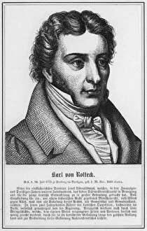 Karl von Rotteck (engraving)