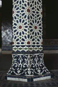 Kasbah of Thamiel glaoui, zellij tilework, detail (ceramic) Kasbah of Thamiel glaoui, zellij tilework, detail (ceramic)
