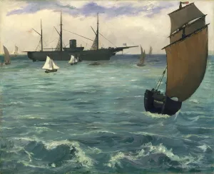 The Kearsarge at Boulogne, 1864 (oil on canvas) The Kearsarge at Boulogne, 1864 (oil on canvas)