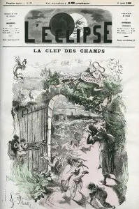 The key to the fields, illustration by Pilotel replacing Gill's drawing " The key to the fields, illustration by Pilotel replacing Gill's drawing "