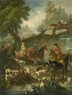 Huntsmen Gallery: The Kill, 1743 (oil on canvas)
