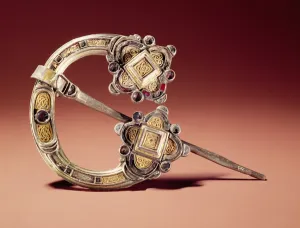 The Kilmainham Brooch, from Kilmainham, County Dublin, 8th-9th century (silver & gold) The Kilmainham Brooch, from Kilmainham, County Dublin, 8th-9th century (silver & gold)