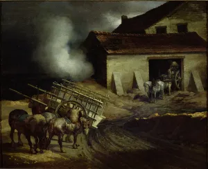 The Kiln at the Plaster Works (oil on canvas) The Kiln at the Plaster Works (oil on canvas)