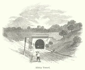 Mechanical Gallery: Kilsby Tunnel (engraving)