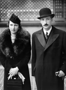 King Boris and Queen Joanna of Bulgaria outside the Ritz hotel, London 2nd November 1937 King Boris and Queen Joanna of Bulgaria outside the Ritz hotel, London 2nd November 1937
