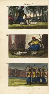 The King of Dahomey watering the grave of his predecessor with blood 31 The King of Dahomey watering the grave of his predecessor with blood 31