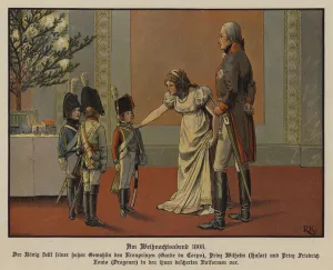 King Frederick William III and Queen Louise of Prussia with Crown Prince Frederick William King Frederick William III and Queen Louise of Prussia with Crown Prince Frederick William