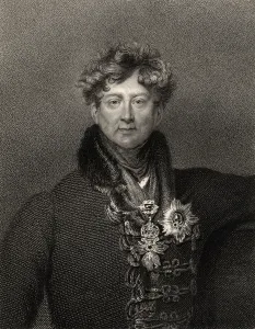 King George IV, engraved by Edward Scriven (1775-1841), from the plate by William Finden King George IV, engraved by Edward Scriven (1775-1841), from the plate by William Finden