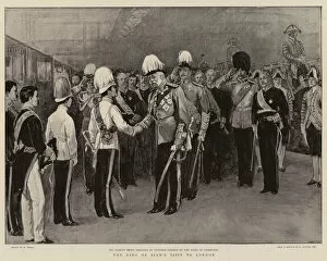 The King of Siam's Visit to London (litho)
