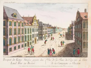 King Street Gallery: King Street, Boston, 18th century, State Street
