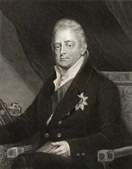 Order Of The Garter Gallery: King William IV, engraved by J. Cochran, from National Portrait Gallery, volume