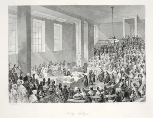King's College, from London Interiors with their Costumes and Ceremonies' King's College, from London Interiors with their Costumes and Ceremonies'