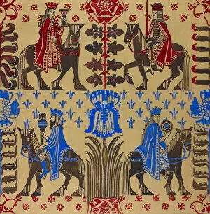 Marharaja Collection: Kings & Queens, October 1929 (gouache on paper)