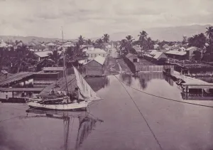 Kingston from its Harbor, Jamaica (b/w photo) Kingston from its Harbor, Jamaica (b/w photo)