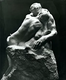 The Kiss, 1886 (marble)