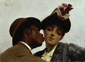Images Dated 9th August 2006: The Kiss, 1887 (oil on canvas)