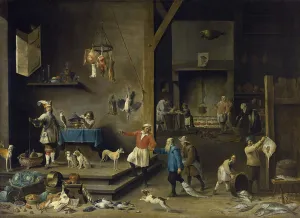 Kitchen - David Teniers, the Younger (1610-1690). Oil on canvas, 1646 Kitchen - David Teniers, the Younger (1610-1690). Oil on canvas, 1646