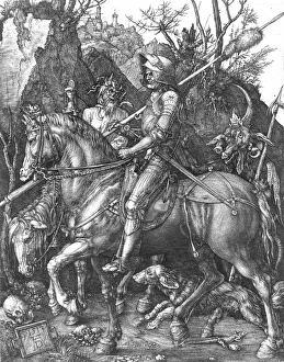 Knight, Death and the Devil, 1513 (engraving) Knight, Death and the Devil, 1513 (engraving)