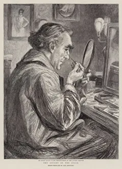 Dressing Room Gallery: The Knight of the Stage (engraving)