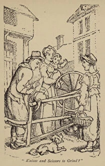 'Knives and Scissors to Grind?'(engraving)