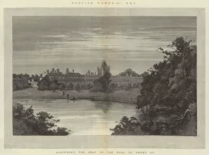 Knowsley Gallery: Knowsley, the Seat of the Earl of Derby, KG (engraving)