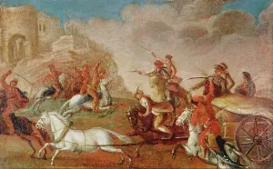 Kuruc Uprising in Hungary against the Habsburgs 1703-11 (oil on canvas) Kuruc Uprising in Hungary against the Habsburgs 1703-11 (oil on canvas)