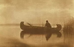 Kayaking Gallery: Kutenai Duck Hunter, 1910 (photogravure)