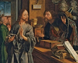 Tax Collector Gallery: L appel de Saint Matthieu (Mathieu) (The Calling of Saint Matthew)