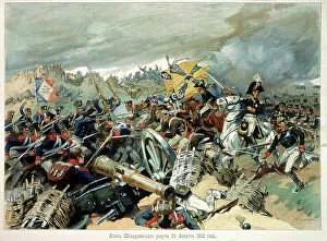 Napoleonic War Gallery: La bataille de Borodino, le 7 septembre 1812 (26 aout 1812), troisieme offensive francaise