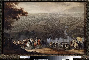 La bataille de Poltava (Pultawa) le 27 Juin 1709 (The Battle of Poltava on 27 June 1709)