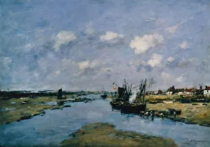 La Canche at Low Tide, Etaples (oil on canvas) La Canche at Low Tide, Etaples (oil on canvas)