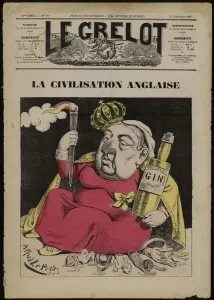 La Civilisation Anglaise - based on Gin (colour litho) La Civilisation Anglaise - based on Gin (colour litho)