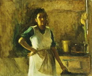 La Cocinera (oil on canvas) La Cocinera (oil on canvas)