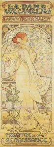 La Dame aux Camelias , with Sarah Bernhardt, 1890-1910 (lithograph) La Dame aux Camelias , with Sarah Bernhardt, 1890-1910 (lithograph)