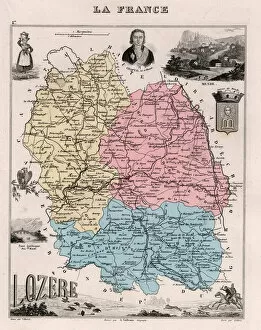La Lozere (48), Languedoc-Roussillon (Languedoc Roussillon) - France and its Colonies