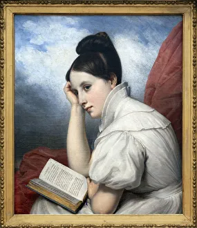 La Reader, Oil Painting On Canvas by Charles von Steuben (1788-1856), Photography, KIM Youngtae, Nantes La Reader, Oil Painting On Canvas by Charles von Steuben (1788-1856), Photography, KIM Youngtae, Nantes