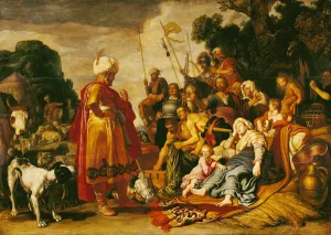 Laban Searching for the Idols (oil on canvas) Laban Searching for the Idols (oil on canvas)