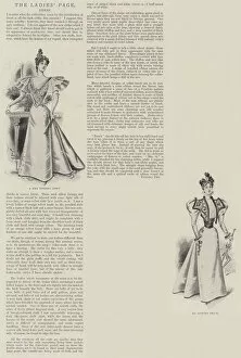 The Ladies Page, Dress (engraving)