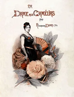The Lady of the Camelias - Alexandre Dumas Jr. Illustration by Albert Lynch (1851-1912) The Lady of the Camelias - Alexandre Dumas Jr. Illustration by Albert Lynch (1851-1912)