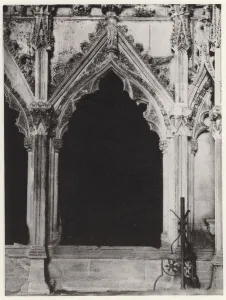 The Lady Chapel, Ely Cathedral: East End, South Side of Altar (b / w photo) The Lady Chapel, Ely Cathedral: East End, South Side of Altar (b / w photo)