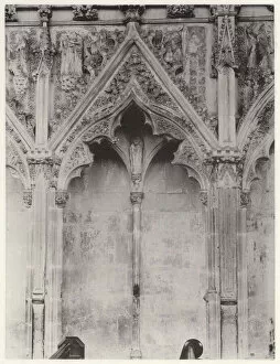 The Lady Chapel, Ely Cathedral: South Side, VII (b / w photo)