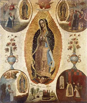 Our Lady of Guadalupe; Nuestra Senora de Guadalupe (oil on canvas) Our Lady of Guadalupe; Nuestra Senora de Guadalupe (oil on canvas)