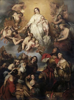 Images Dated 3rd October 2006: Our Lady of Mount Carmel (oil on canvas)