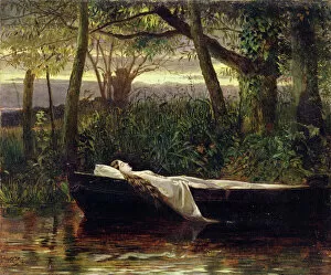 The Lady of Shalott, 1862 (oil on canvas)