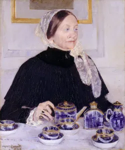 Lady at the Tea Table, 1883-5 (oil on canvas) Lady at the Tea Table, 1883-5 (oil on canvas)