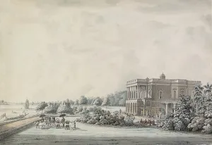 Lady Teignmouth's garden house on the banks of the Hooghly, Calcutta Lady Teignmouth's garden house on the banks of the Hooghly, Calcutta