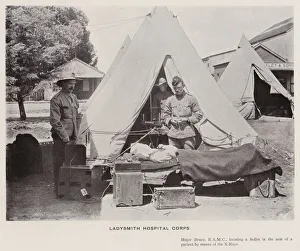 Ladysmith Hospital Corps (b/w photo) Ladysmith Hospital Corps (b/w photo)