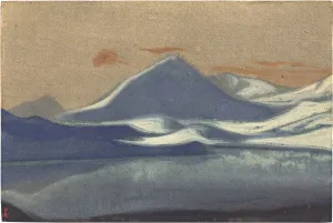 Lahaul (Lahul) par Roerich, Nicholas (1874-1947). Tempera on cardboard, size : 30, 5x45, 7, 1943 Lahaul (Lahul) par Roerich, Nicholas (1874-1947). Tempera on cardboard, size : 30, 5x45, 7, 1943