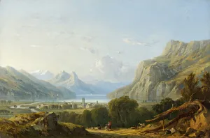 The Lake of Wallenstadt, 1841 (oil on canvas) The Lake of Wallenstadt, 1841 (oil on canvas)